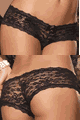 Dreamgirl ＜Lady Cat＞ Stretch Lace Low Rise cheeky Hip Hugger Panty画像