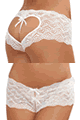 Heart stretch lace panty