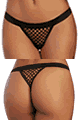 Dreamgirl ＜Lady Cat＞ Fishnet G-string