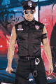 Dirty Cop Officer Ed Banger Male Costume