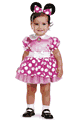 Pink Minnie Classic Toddler Costume