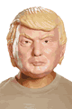 President Trump Vacuform 1/2 Mask