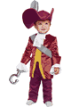 Disguise ＜Lady Cat＞ Captain Hook Classic Infant Costume