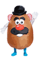 Disguise ＜Lady Cat＞ Mr.Potato Head Inflatable Adult Costume画像