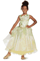 Tiana Deluxe Girls Costume