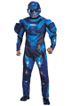 Halo Blue Spartan Muscle Adult Costume
