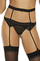 Mesh Garter Belt