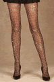 Elegant Moments ＜Lady Cat＞ Glow in the Dark Spider Web Sheer Pantyhose