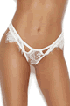 Elegant Moments ＜Lady Cat＞ Eyelash Lace with Cut out Front Panty