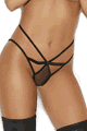 Elegant Moments ＜Lady Cat＞ Fishnet with Cut out Panty