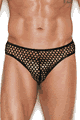 Elegant Moments ＜Lady Cat＞ Fishnet Thong Back Brief