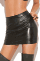 Leather Spanking Skirt