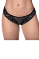 Mapale ＜Lady Cat＞ Lace and Mesh Panty