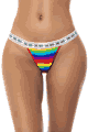 Rainbow Thong