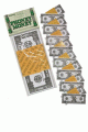 Forum Novelties ＜Lady Cat＞ Phoney Money-$50 (50/Pk)画像