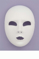 Forum Novelties ＜Lady Cat＞ Full Face White Mask画像