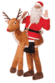 Forum Novelties ＜Lady Cat＞ Santa Ride-A-Reindeer Costume画像