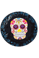 Day Of The Dead 9 inch Plate - 8 Pc - Round