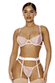 Forplay ＜Lady Cat＞ Dripping Diamonds Bra Set