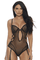 Forplay ＜Lady Cat＞ Enticing Vixen Underwire Teddy