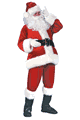 Velvet Santa Suit Deluxe Velour Costume