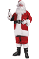 Fun World ＜Lady Cat＞ Regency Plush Red Santa Suit画像