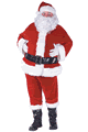 Complete Velour Santa Suit