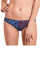 KINIKI Collection ＜Lady Cat＞ Blue Amalfi Tan Through Bikini Brief