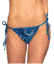 KINIKI Collection ＜Lady Cat＞ Azure Tan Through Tie Side Bikini Tanga画像