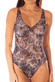 Balo Tan Through Support Top Swimsuit