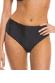 Black High Waisted Bikini Brief