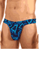 KINIKI Collection ＜Lady Cat＞ Blue Lagoon Tan Through Swim Thong