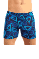 KINIKI Collection ＜Lady Cat＞ Blue Lagoon Tan Through Swim Shorts