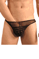 メンズ g string thong LKKCGTH-BK