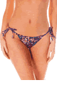 KINIKI Collection ＜Lady Cat＞ Elba Tan Through Tie Side Bikini Tanga画像