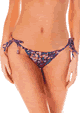 Elba Tan Through Tie Side Bikini Tanga