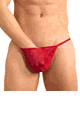 KINIKI Collection ＜Lady Cat＞ Fizzy G-String Scarlet Red