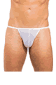 メンズ g string thong LKKPULGG-WH