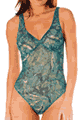 KINIKI Collection ＜Lady Cat＞ Santorini Tan Through Support Top Swimsuit画像