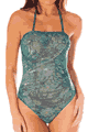 KINIKI Collection ＜Lady Cat＞ Santorini Tan Through Tube Swimsuit