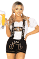 Leg Avenue ＜Lady Cat＞ Edelweiss Lederhosen Costume