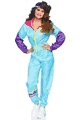 Leg Avenue ＜Lady Cat＞ Awesome 80s Ski Suit Costume画像