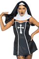 Leg Avenue ＜Lady Cat＞ 2pc Naughty Nun Costume