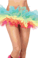 Leg Avenue ＜Lady Cat＞ Rainbow Organza Tutu