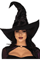 Large Ruched Witch Hat