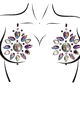 CRESSIDA Adhesive nipple Jewels Sticker