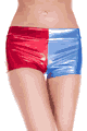 Music Legs ＜Lady Cat＞ Metallic Booty Shorts