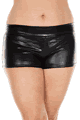 Music Legs ＜Lady Cat＞ Metallic Bootyshorts