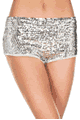 Music Legs ＜Lady Cat＞ Sequined Booty Shorts画像