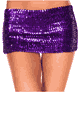 Music Legs ＜Lady Cat＞ Sequined Skirt画像